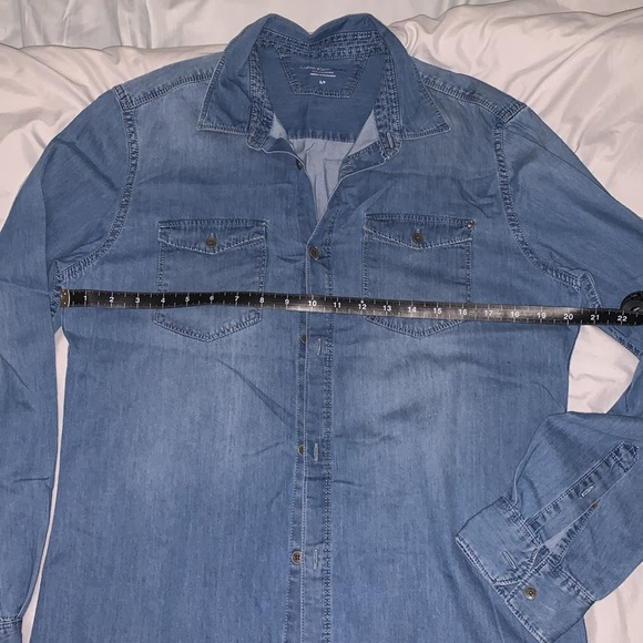 Men's Calvin Klein long sleeve denim - Picture 6 of 8